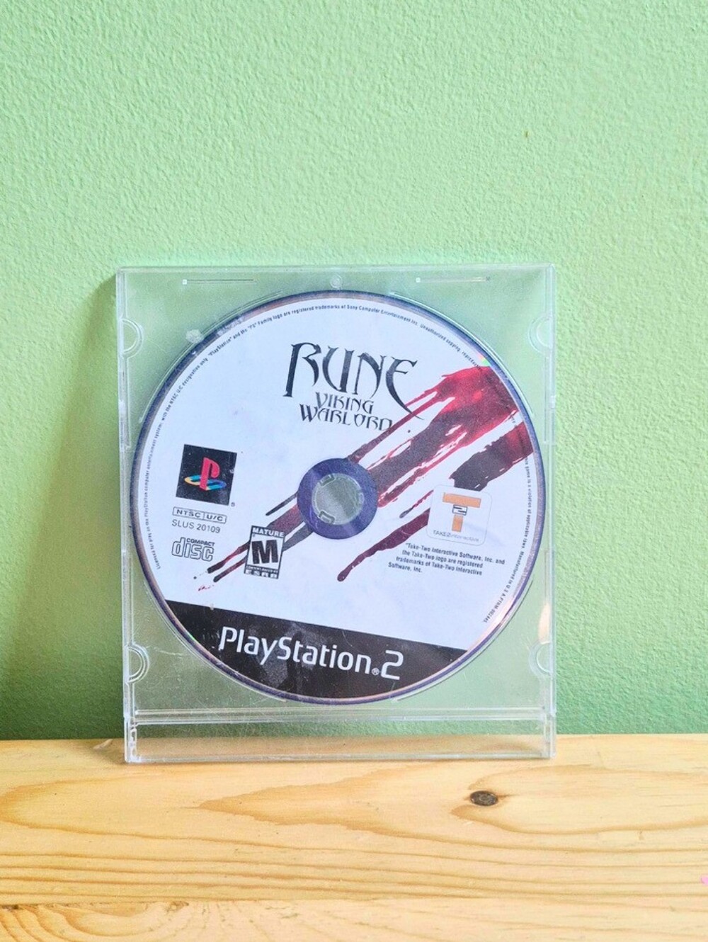 Rune: Viking Warlord PlayStation 2 Game Disc